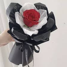 Black And White Rose