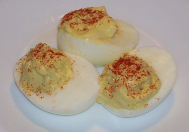 3 yummy deviled eggs